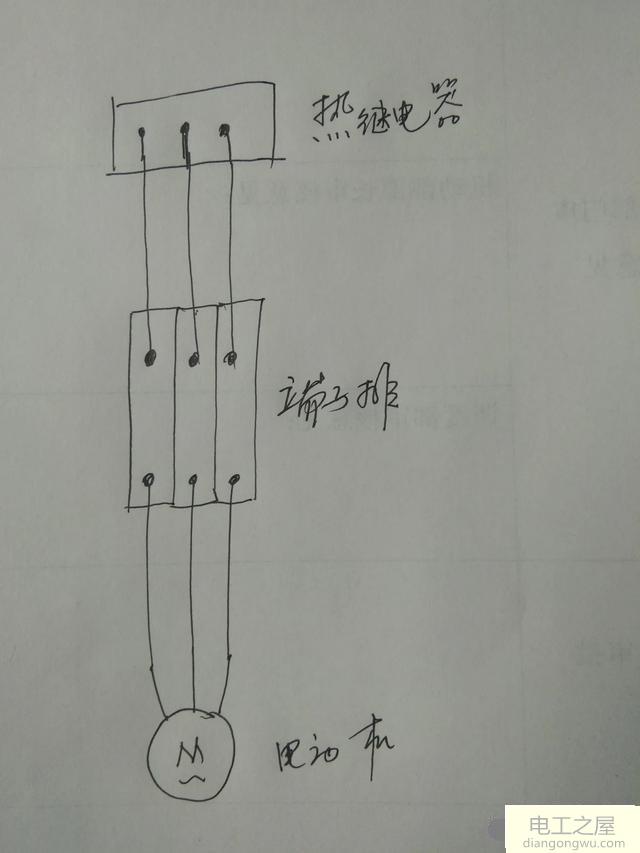 電動機本體接線柱的接線問題