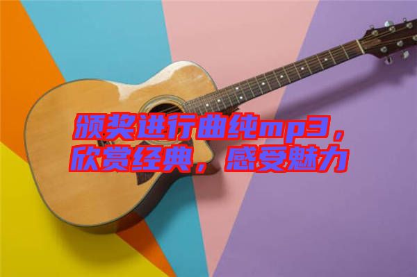 頒獎進行曲純mp3，欣賞經典，感受魅力