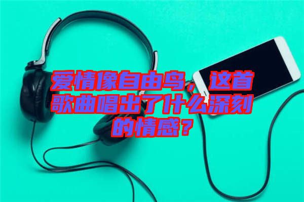 愛(ài)情像自由鳥(niǎo)，這首歌曲唱出了什么深刻的情感？