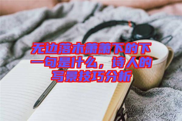 無邊落木蕭蕭下的下一句是什么，詩人的寫景技巧分析