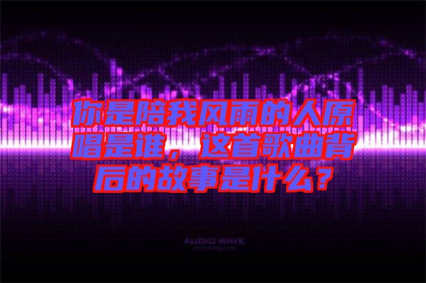 你是陪我風雨的人原唱是誰，這首歌曲背后的故事是什么？